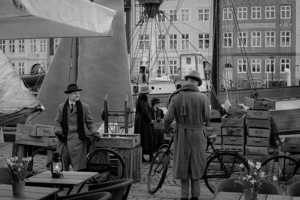 Nyhavn Transported Through Time