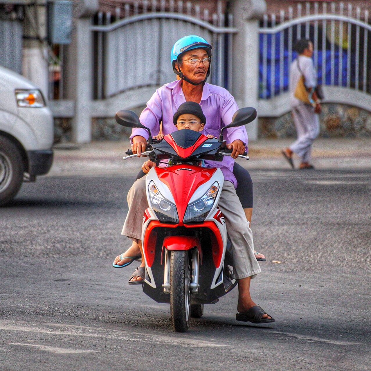 Vietnam Moped by Alex Berger