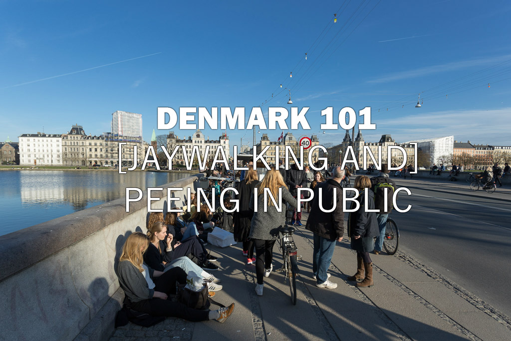Denmark 101 - Jaywalking and Peeing in Public