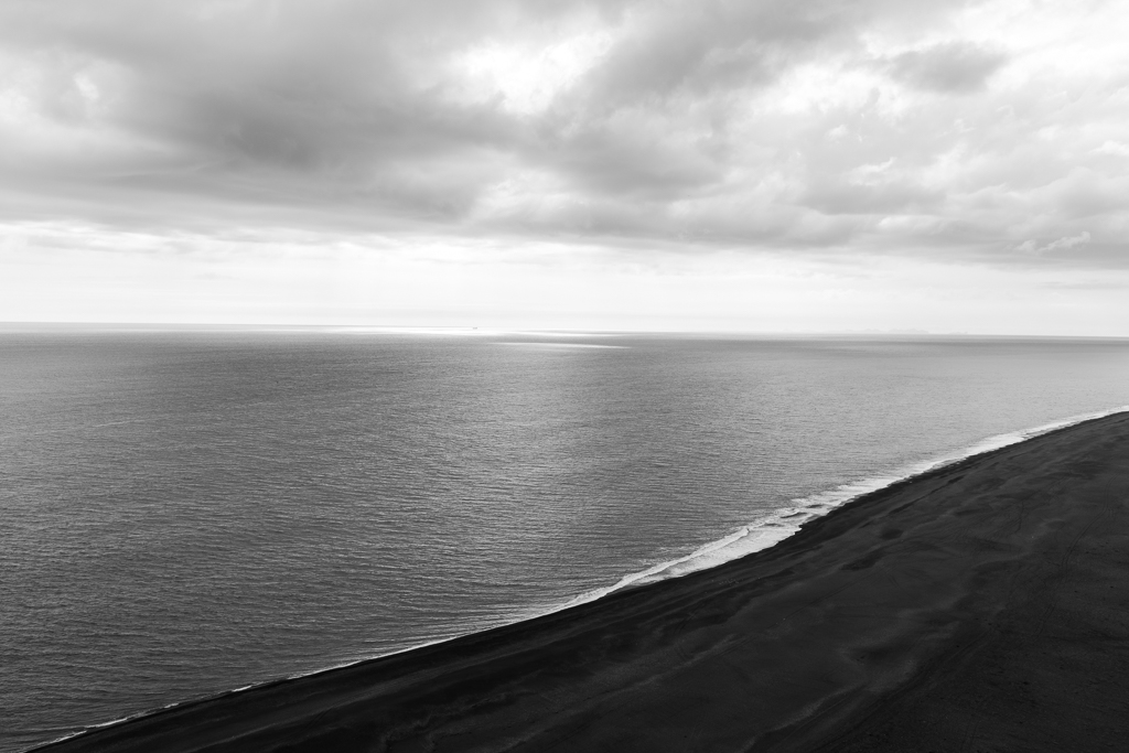 Roadtrip Iceland: The Southern Coast in Black and White